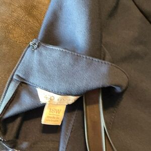 Black Women's Jumpers and with Concealed back Zipper